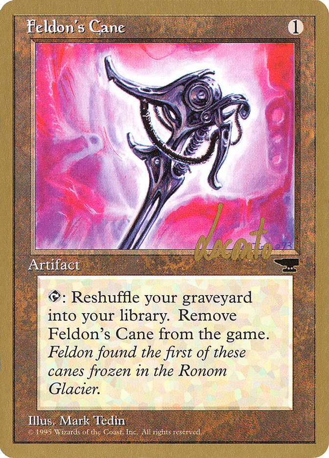 Feldon's Cane (Michael Loconto) [Pro Tour Collector Set] | Yard's Games Ltd