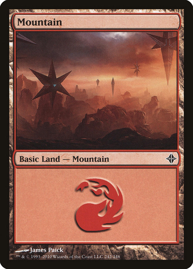 Mountain (242) [Rise of the Eldrazi] | Yard's Games Ltd