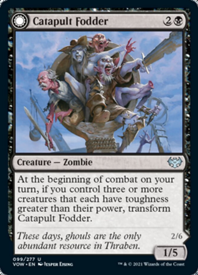 Catapult Fodder // Catapult Captain [Innistrad: Crimson Vow] | Yard's Games Ltd