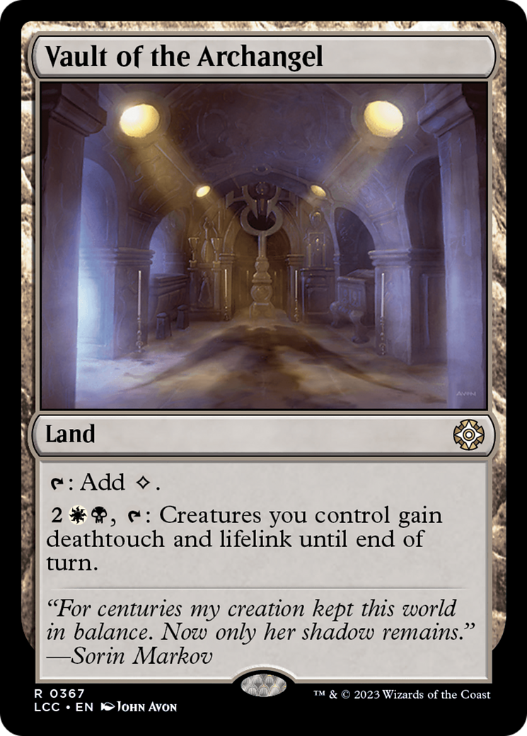 Vault of the Archangel [The Lost Caverns of Ixalan Commander] | Yard's Games Ltd