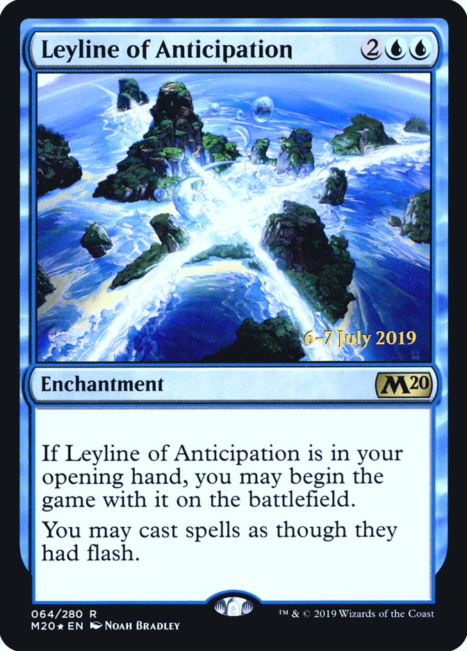 Leyline of Anticipation [Core Set 2020 Prerelease Promos] | Yard's Games Ltd