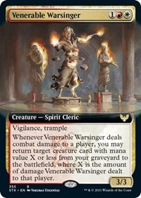 Venerable Warsinger (Extended Art) [Strixhaven: School of Mages] | Yard's Games Ltd