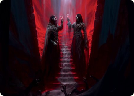 Vampires' Vengeance Art Card [Innistrad: Crimson Vow Art Series] | Yard's Games Ltd