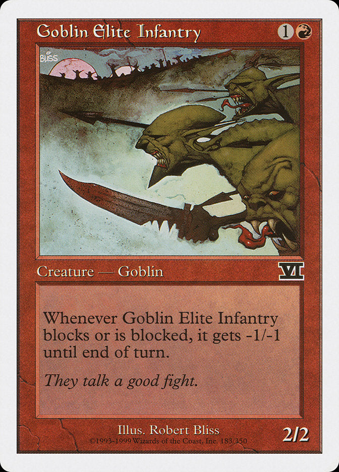 Goblin Elite Infantry [Classic Sixth Edition] | Yard's Games Ltd