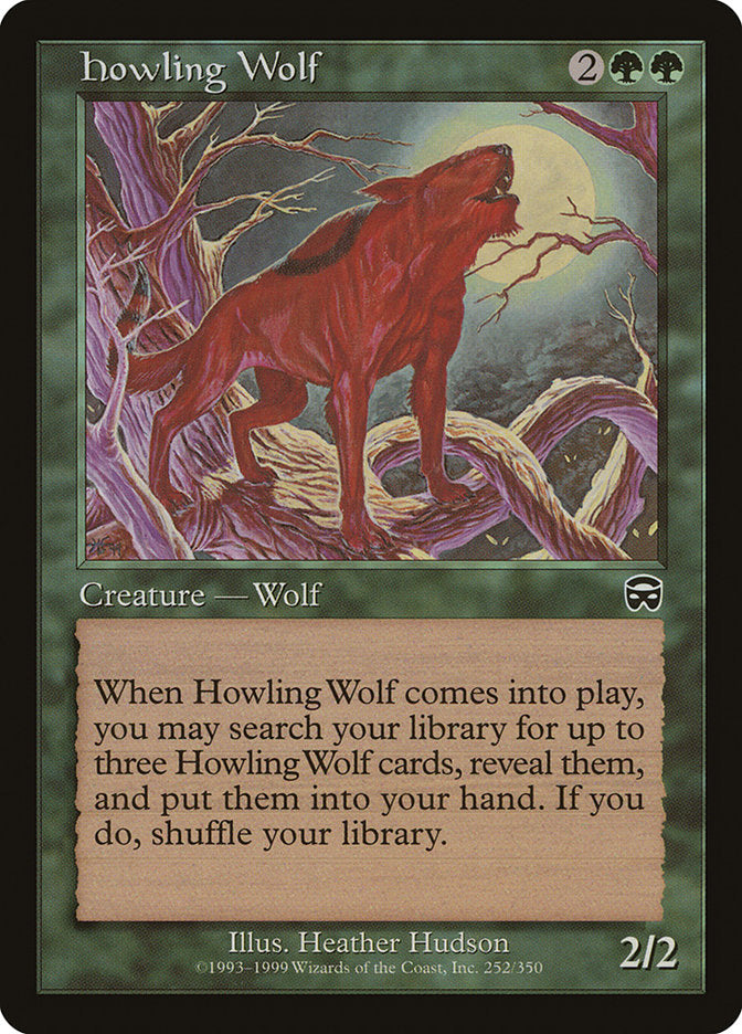 Howling Wolf [Mercadian Masques] | Yard's Games Ltd