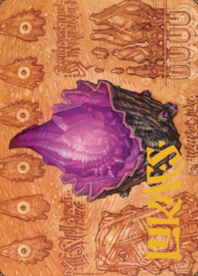 Thorn of Amethyst Art Card (Gold-Stamped Signature) [The Brothers' War Art Series] | Yard's Games Ltd