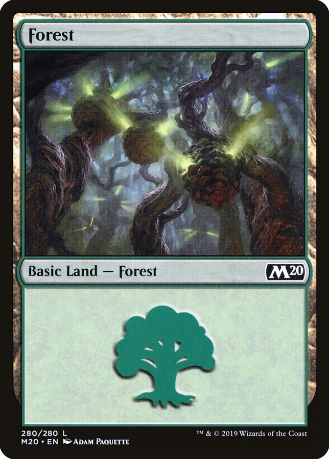 Forest (280) [Core Set 2020] | Yard's Games Ltd