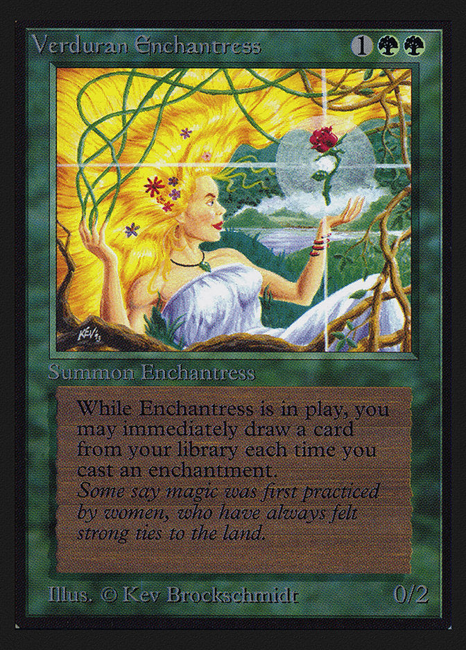 Verduran Enchantress [International Collectors' Edition] | Yard's Games Ltd