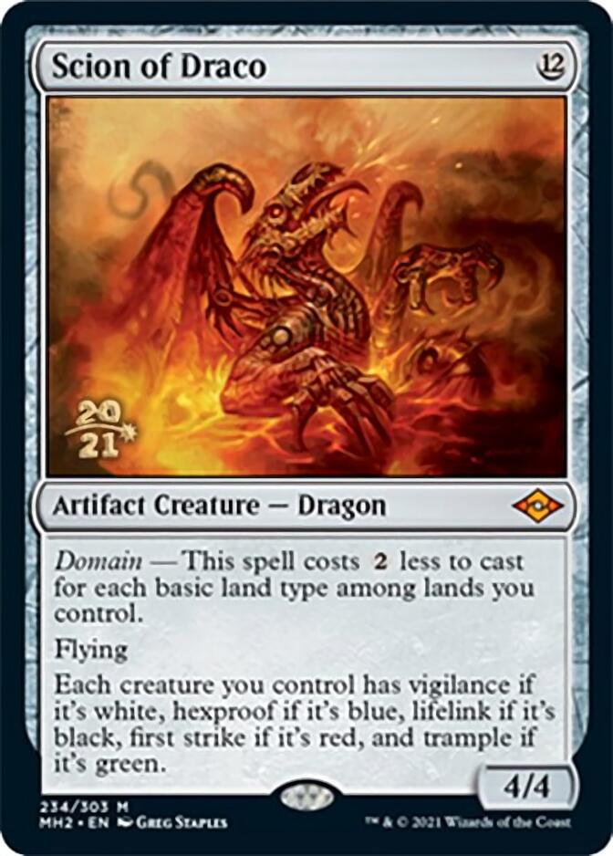 Scion of Draco [Modern Horizons 2 Prerelease Promos] | Yard's Games Ltd