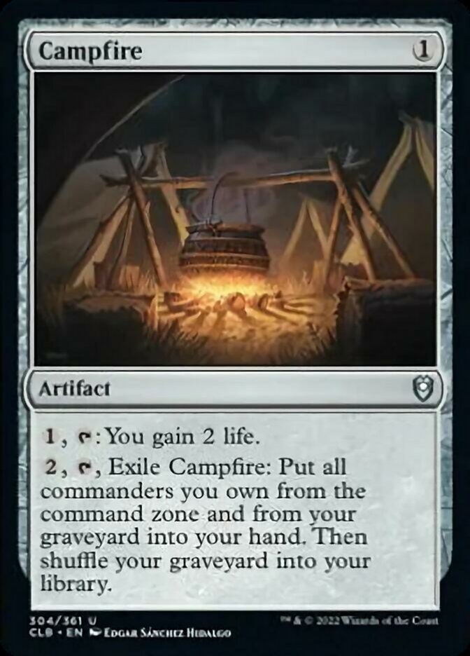 Campfire [Commander Legends: Battle for Baldur's Gate] | Yard's Games Ltd