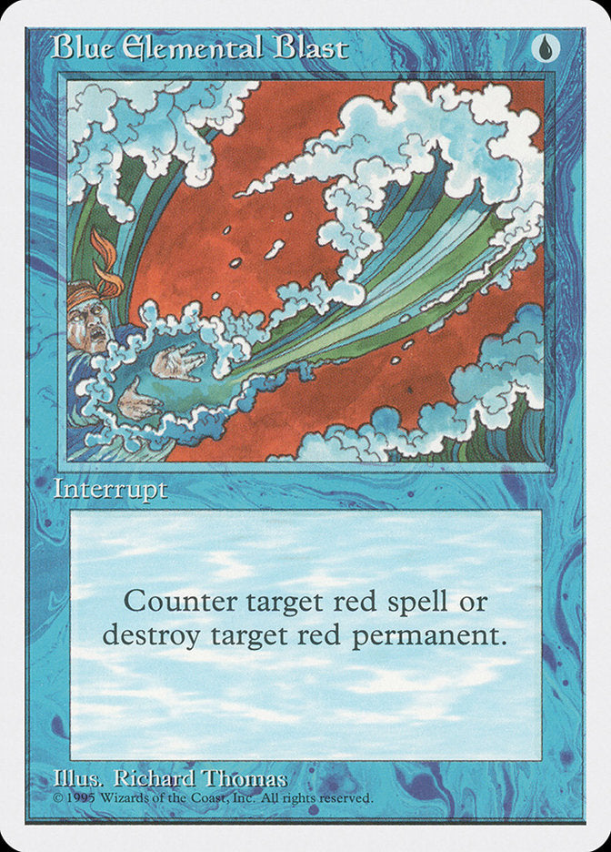 Blue Elemental Blast [Fourth Edition] | Yard's Games Ltd