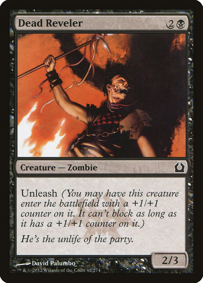 Dead Reveler [Return to Ravnica] | Yard's Games Ltd