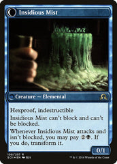 Elusive Tormentor // Insidious Mist [Shadows over Innistrad Prerelease Promos] | Yard's Games Ltd