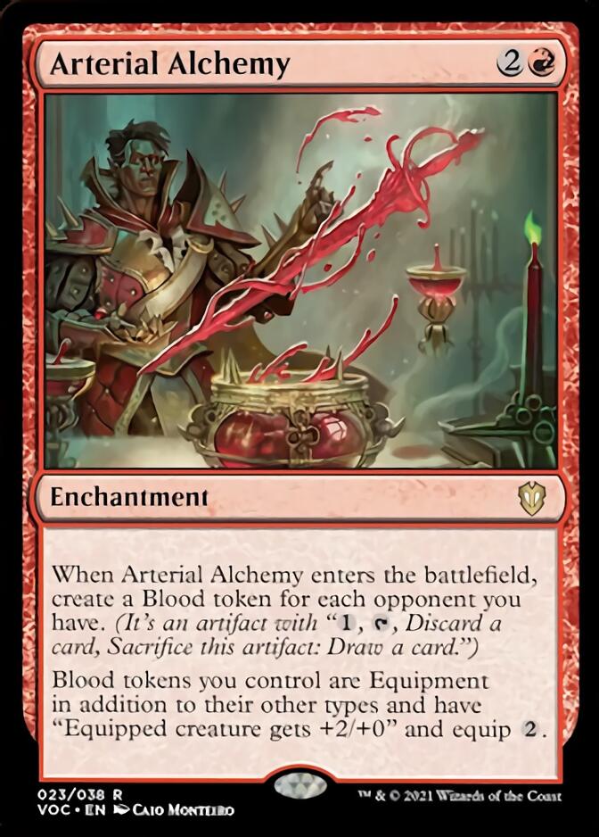 Arterial Alchemy [Innistrad: Crimson Vow Commander] | Yard's Games Ltd