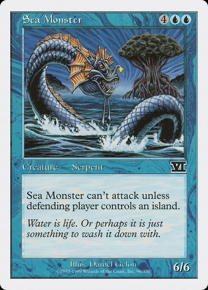 Sea Monster [Classic Sixth Edition] | Yard's Games Ltd