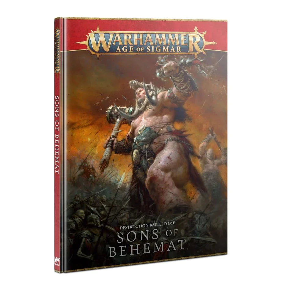 Warhammer Age of Sigmar - Battletome - Sons of Behemat | Yard's Games Ltd