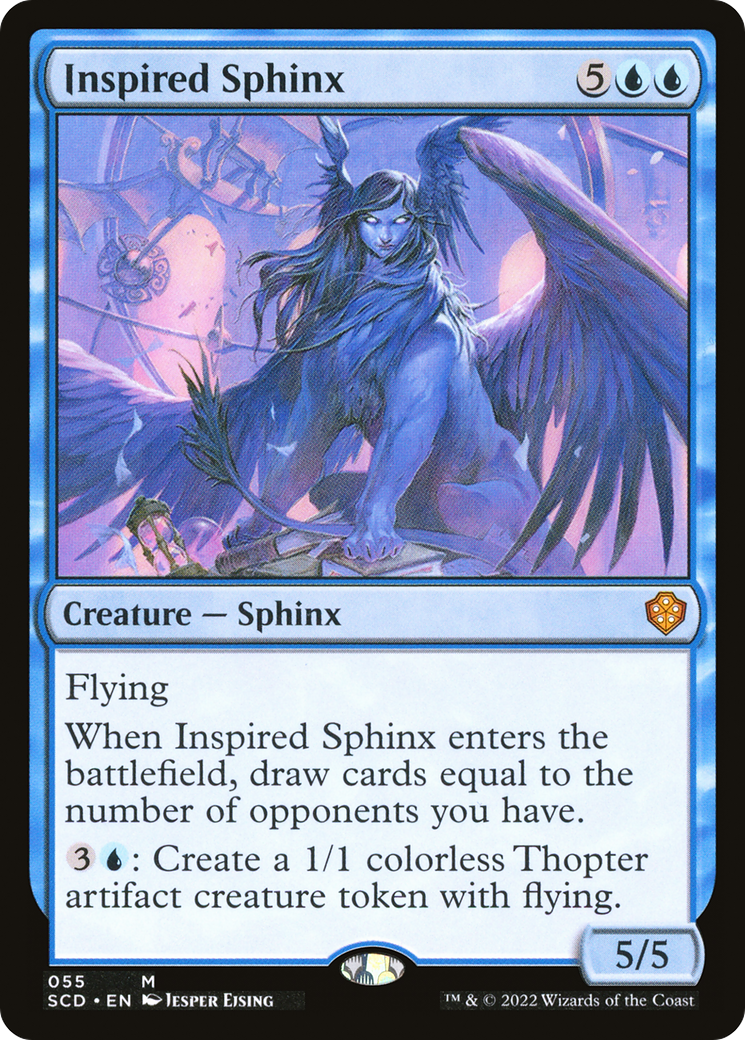 Inspired Sphinx [Starter Commander Decks] | Yard's Games Ltd