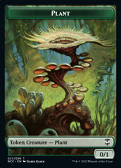 Plant // Treasure (015) Double-Sided Token [Streets of New Capenna Commander Tokens] | Yard's Games Ltd