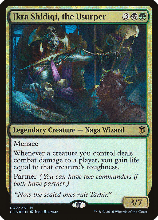 Ikra Shidiqi, the Usurper [Commander 2016] | Yard's Games Ltd