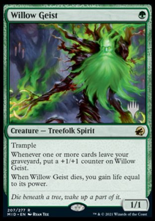 Willow Geist (Promo Pack) [Innistrad: Midnight Hunt Promos] | Yard's Games Ltd