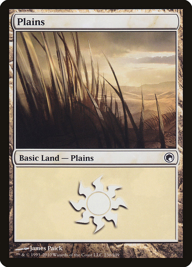 Plains (230) [Scars of Mirrodin] | Yard's Games Ltd