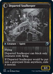 Devoted Grafkeeper // Departed Soulkeeper [Innistrad: Double Feature] | Yard's Games Ltd