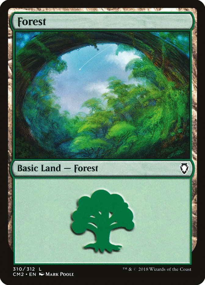 Forest (310) [Commander Anthology Volume II] | Yard's Games Ltd