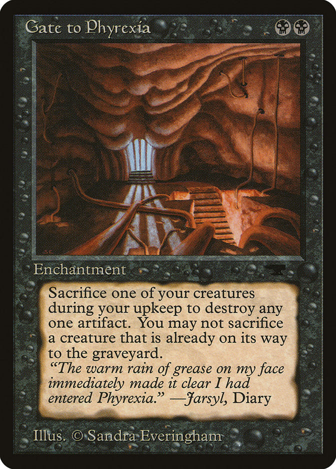 Gate to Phyrexia [Antiquities] | Yard's Games Ltd