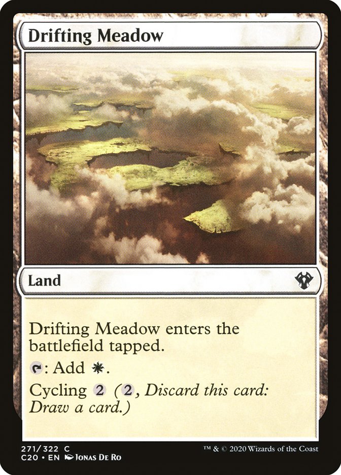 Drifting Meadow [Commander 2020] | Yard's Games Ltd