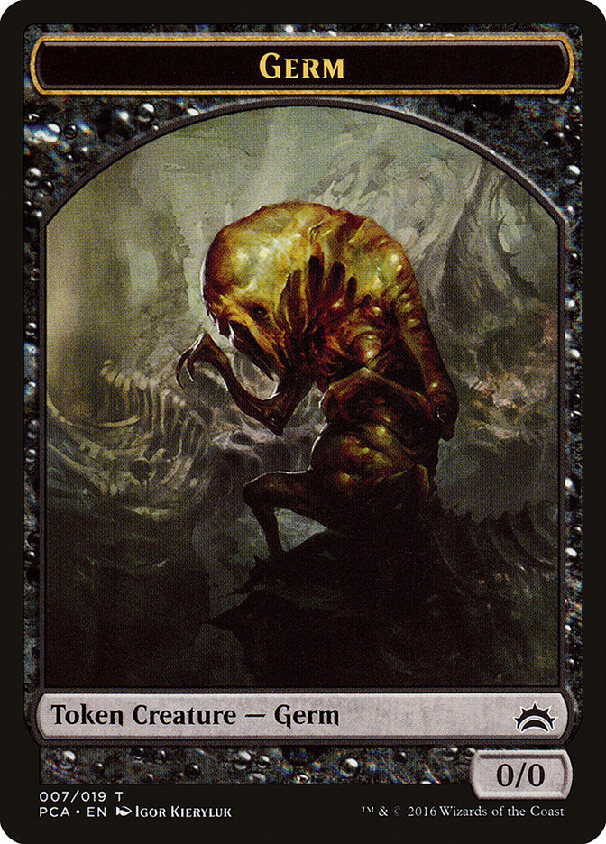 Germ // Goblin Double-Sided Token [Planechase Anthology Tokens] | Yard's Games Ltd