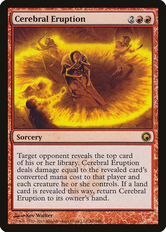 Cerebral Eruption [Scars of Mirrodin] | Yard's Games Ltd