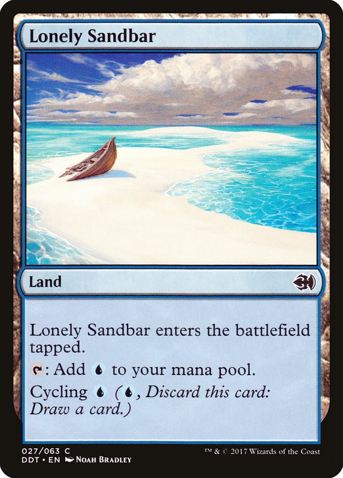 Lonely Sandbar [Duel Decks: Merfolk vs. Goblins] | Yard's Games Ltd