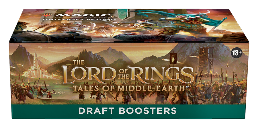 The Lord of the Rings: Tales of Middle-earth - Draft Booster Box | Yard's Games Ltd