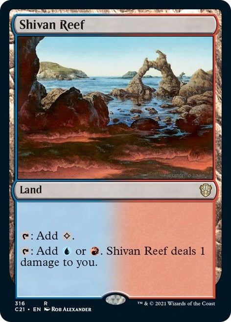 Shivan Reef [Commander 2021] | Yard's Games Ltd