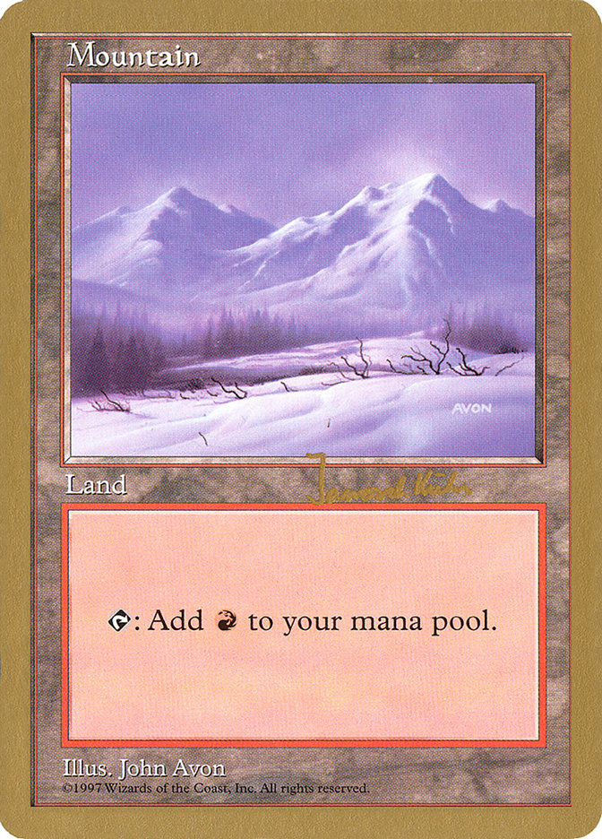 Mountain (jk442) (Janosch Kuhn) [World Championship Decks 1997] | Yard's Games Ltd