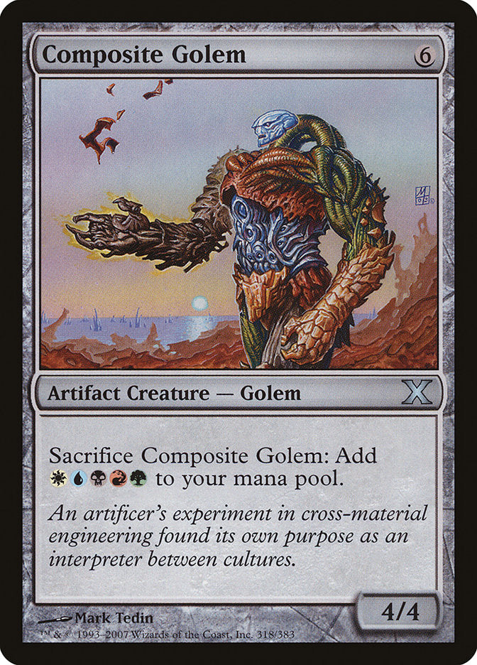 Composite Golem [Tenth Edition] | Yard's Games Ltd