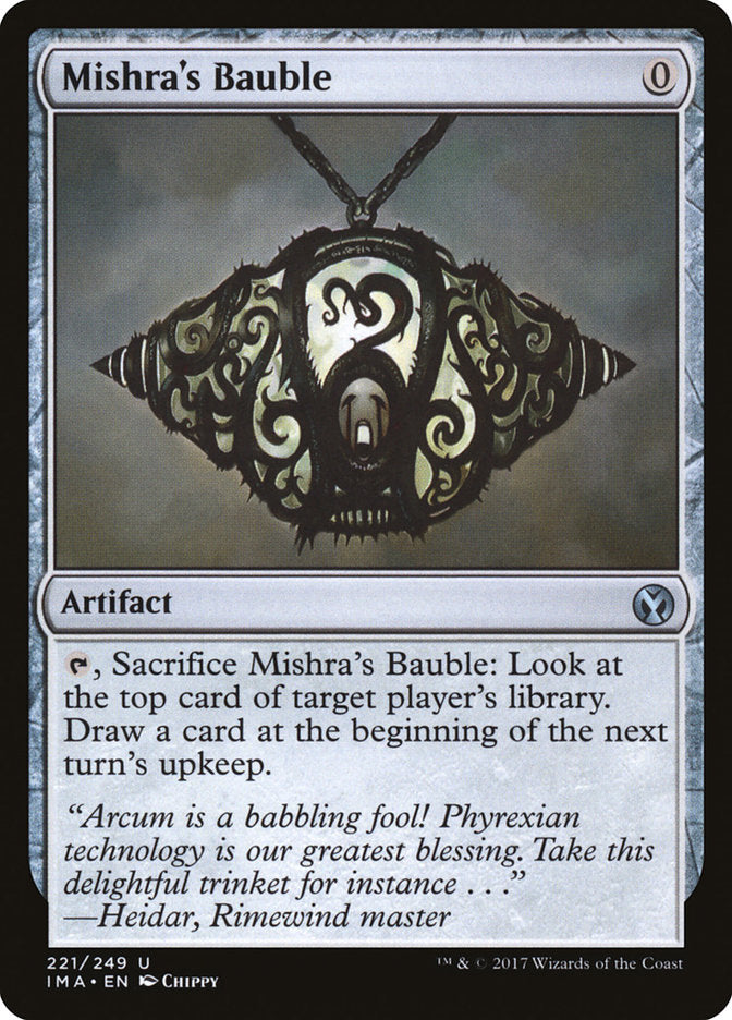 Mishra's Bauble [Iconic Masters] | Yard's Games Ltd