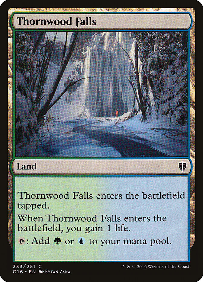 Thornwood Falls [Commander 2016] | Yard's Games Ltd