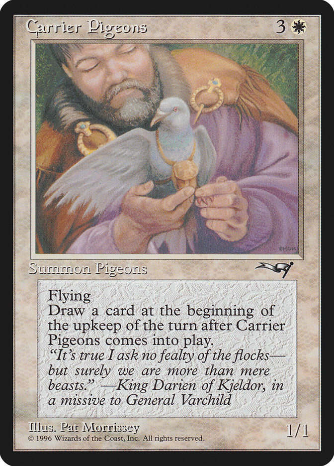 Carrier Pigeons (Holding Pigeon) [Alliances] | Yard's Games Ltd
