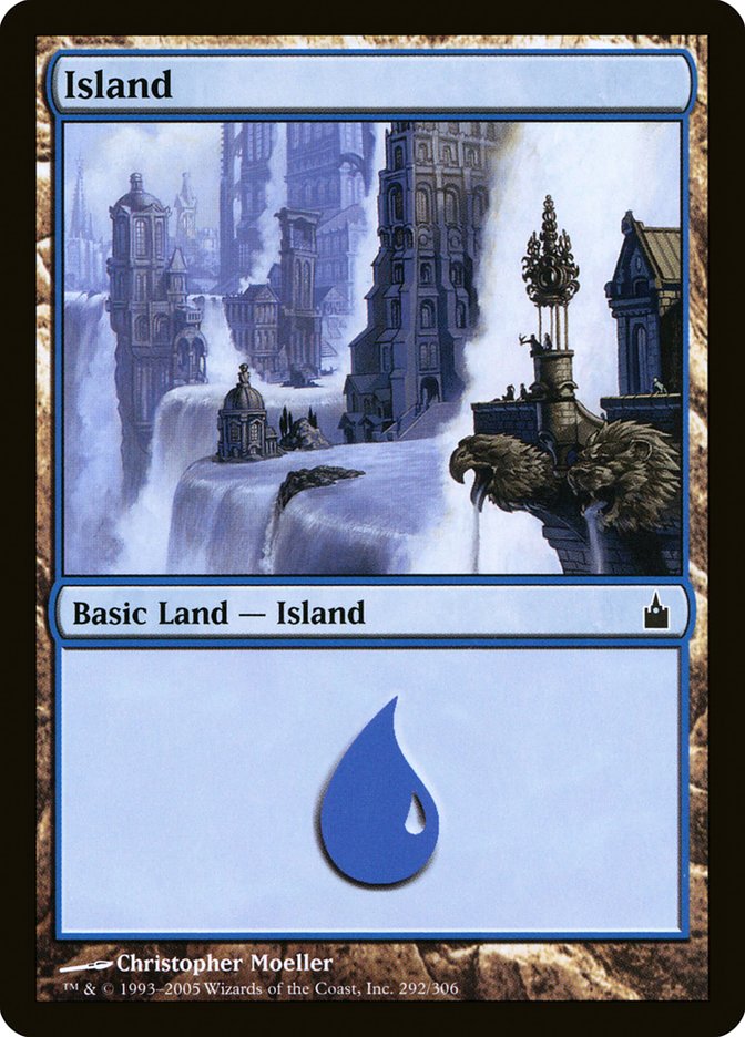 Island (292) [Ravnica: City of Guilds] | Yard's Games Ltd