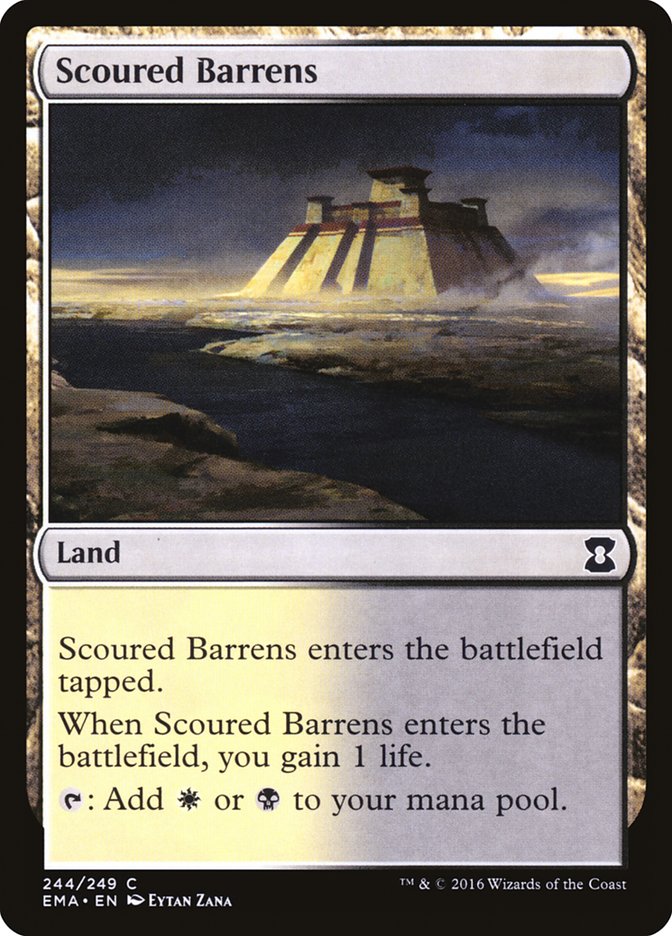 Scoured Barrens [Eternal Masters] | Yard's Games Ltd
