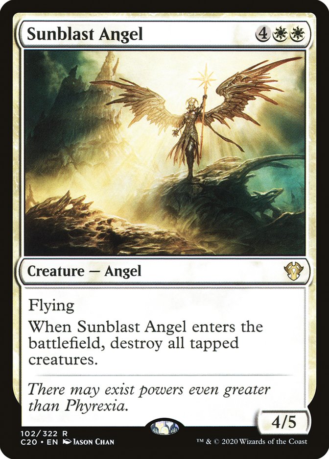 Sunblast Angel [Commander 2020] | Yard's Games Ltd