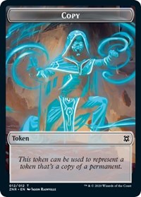 Copy // Illusion Double-Sided Token [Zendikar Rising Tokens] | Yard's Games Ltd