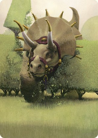 Regal Behemoth Art Card [Commander Masters Art Series] | Yard's Games Ltd