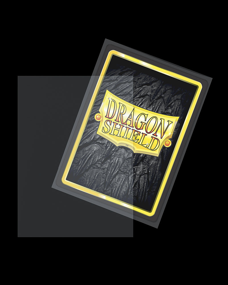 Dragon Shield: 100ct Outer Sleeves - Clear Matte (Standard) | Yard's Games Ltd