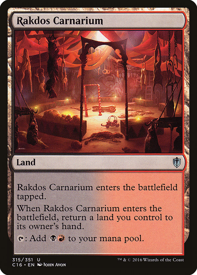 Rakdos Carnarium [Commander 2016] | Yard's Games Ltd