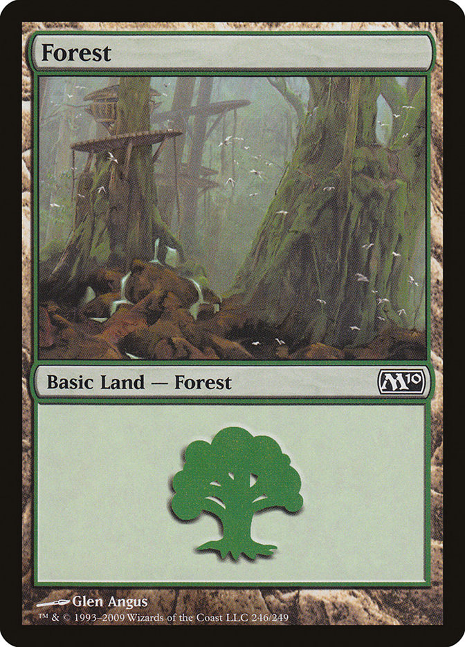 Forest (246) [Magic 2010] | Yard's Games Ltd