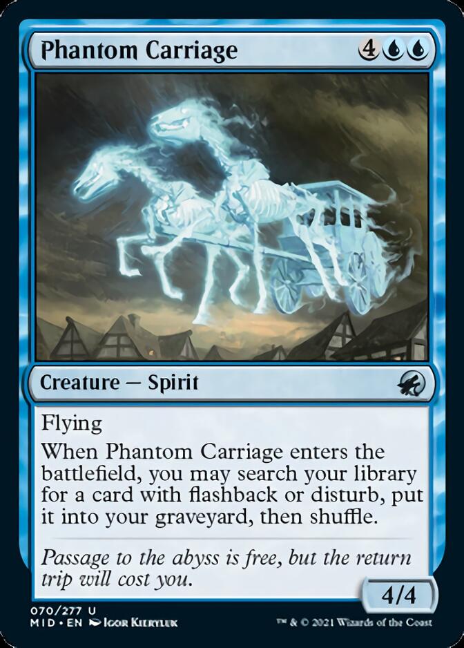 Phantom Carriage [Innistrad: Midnight Hunt] | Yard's Games Ltd