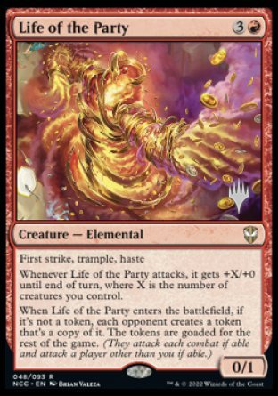 Life of the Party (Promo Pack) [Streets of New Capenna Commander Promos] | Yard's Games Ltd