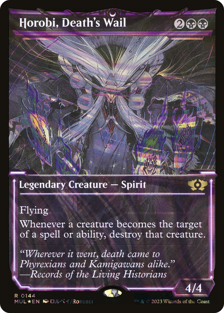 Horobi, Death's Wail (Halo Foil) [Multiverse Legends] | Yard's Games Ltd